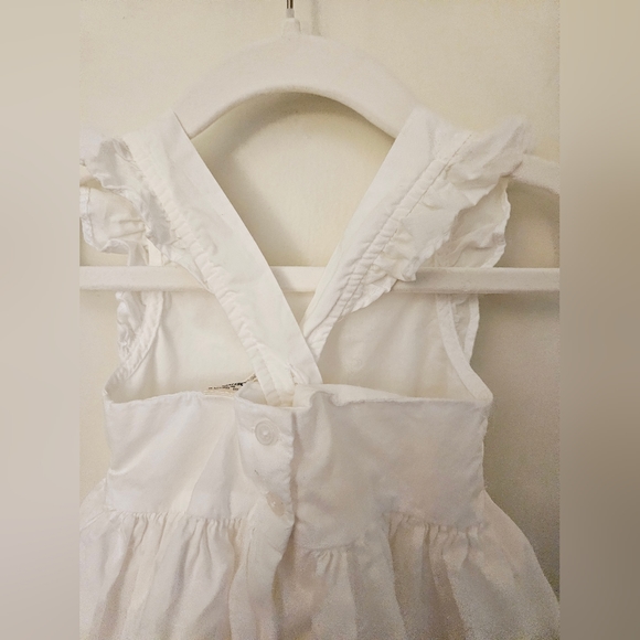 Osh Kosh B'gosh Toddler Girls White Eyelet Dress - Picture 8 of 11